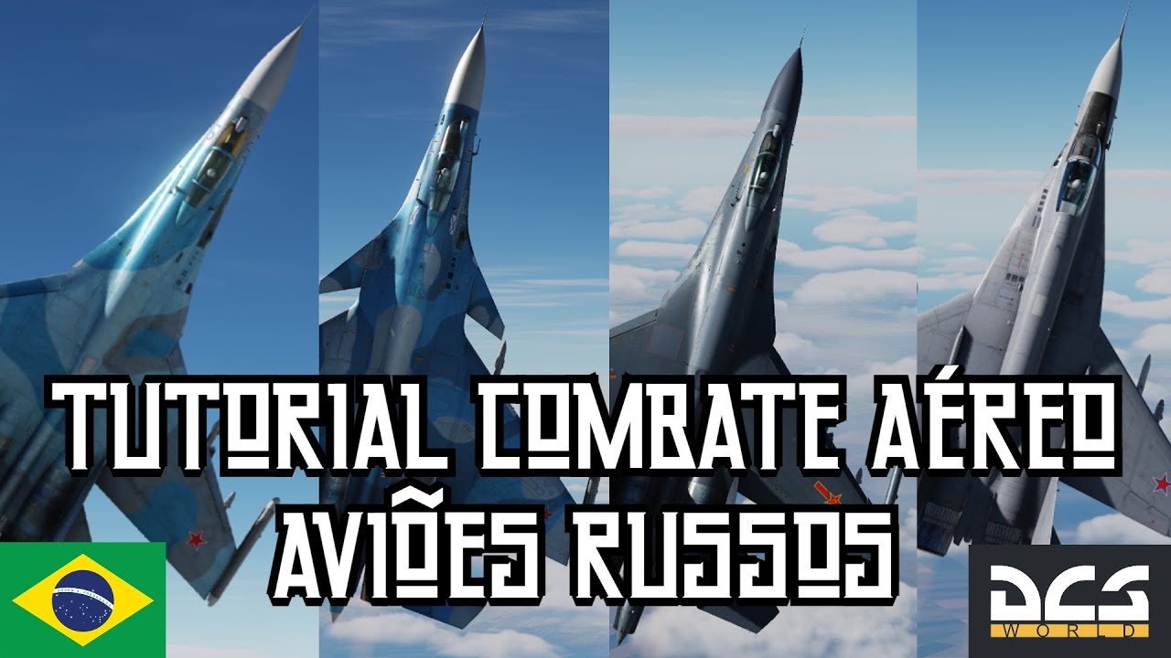 DCS Tutorial de combate aéreo - Como lançar mísseis de aviões russos