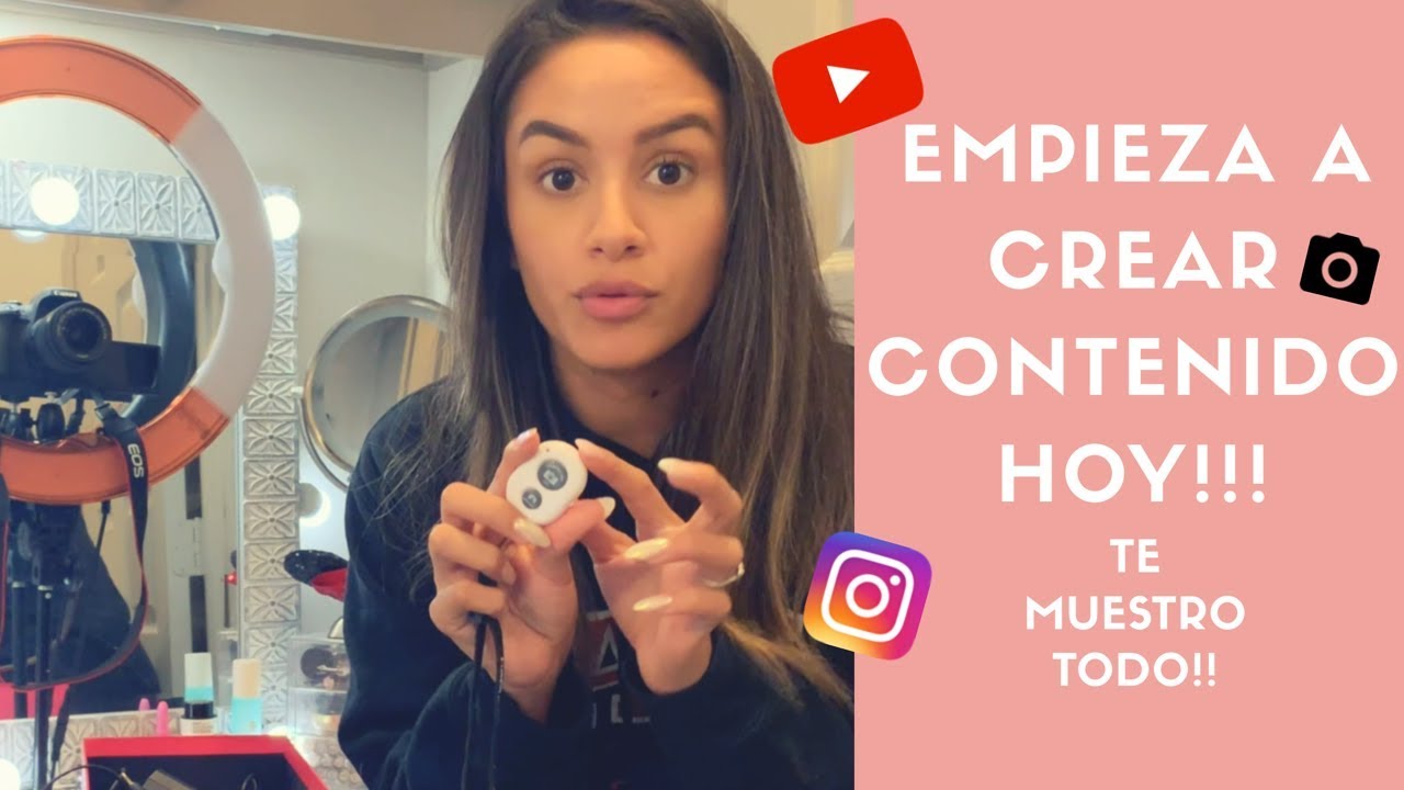 COMO GRABAR VIDEOS PARA YOUTUBE/INSTAGRAM! TE MUESTRO COMO EMPECE! | GABY ARRIA