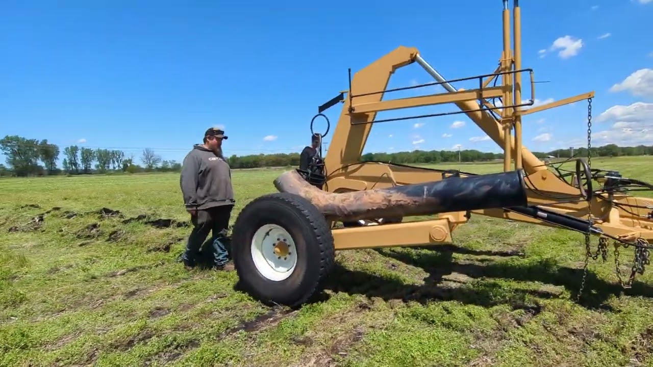 Using The Tile Plow For The First Time!... But What For?