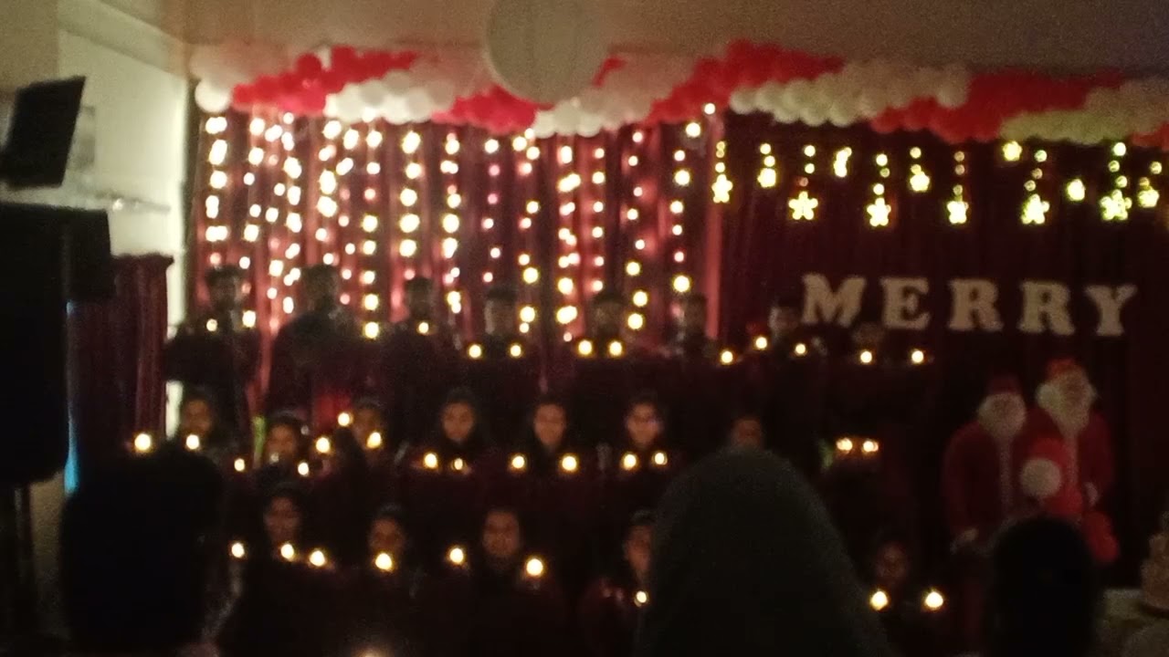 Silent Night Holy Night | Choir | Candle dance | Karakonam Medical college |