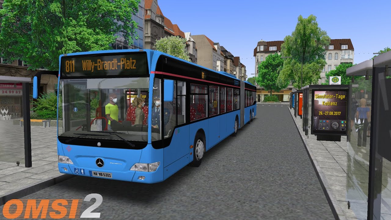 OMSI 2 #235​​​​​​​​​​​​​​: Ahlheim & Laurenzbach Updated | Ligne 811 | MB Citaro FL Capacity