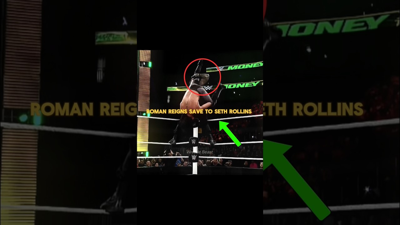 WWE Wrestlers Accidentally Saving Opponents in the Ring . #shorts #trending #wwe #romanreigns #wwe