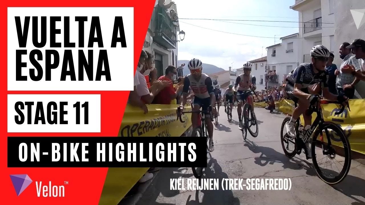Vuelta a Espa&ntilde;a 2021: Stage 11 On-Bike Highlights