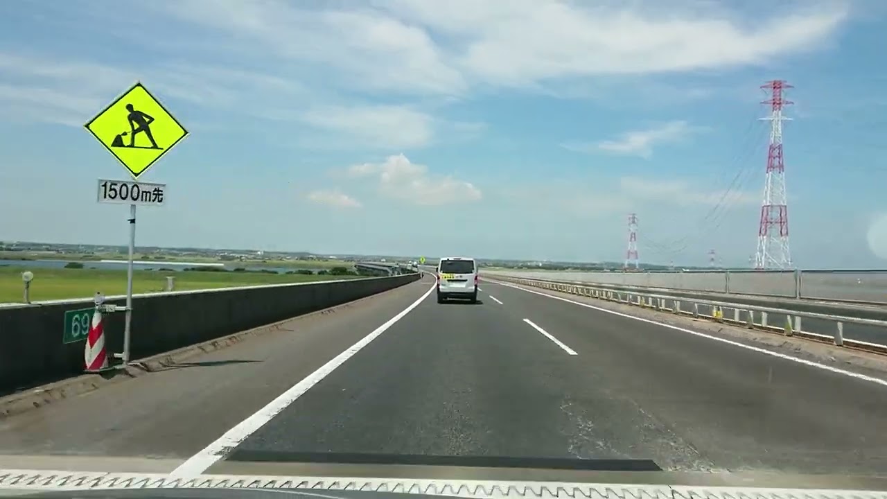 【ドライブ】東関道を神栖市へ 晴れ