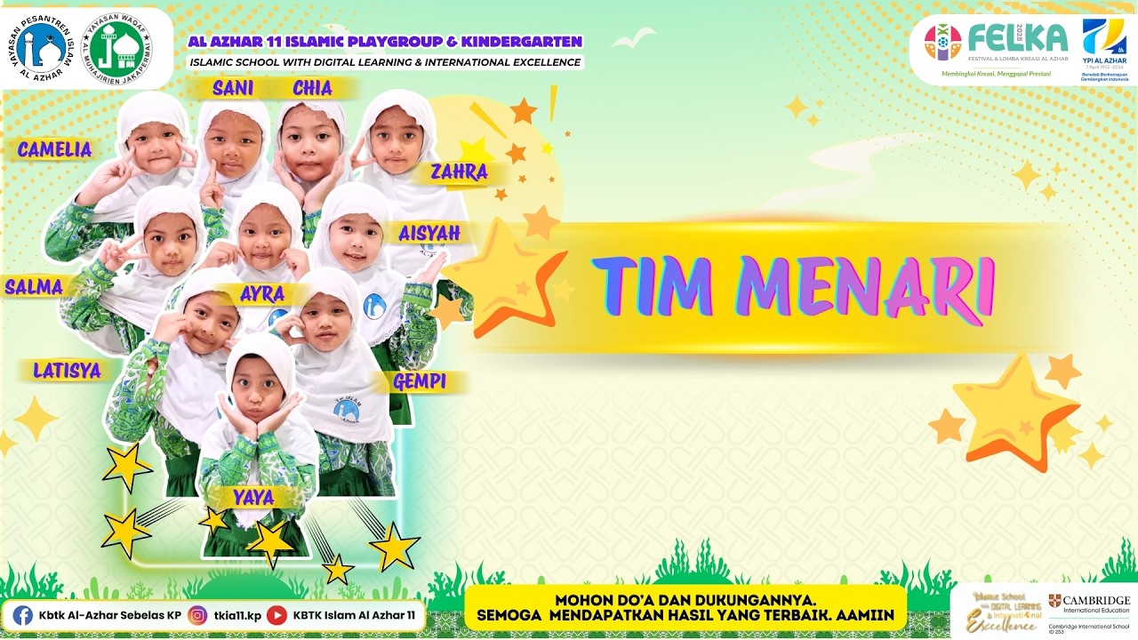 TIM MENARI | FESTIVAL & LOMBA KREASI AL AZHAR (FELKA) 2026