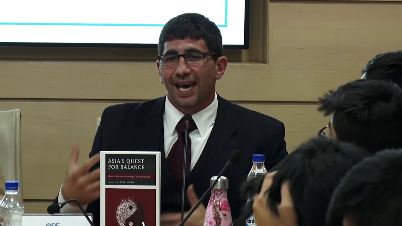 Talk on Asia&rsquo;s Quest for Balance  China&rsquo;s Rise and Balancing in the Indo Pacific by Jeff Smith