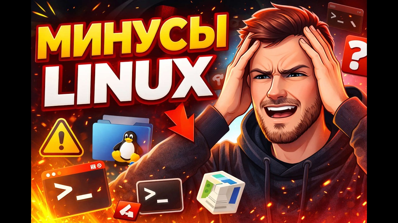 Минусы Linux (взгляд обычного пользователя)