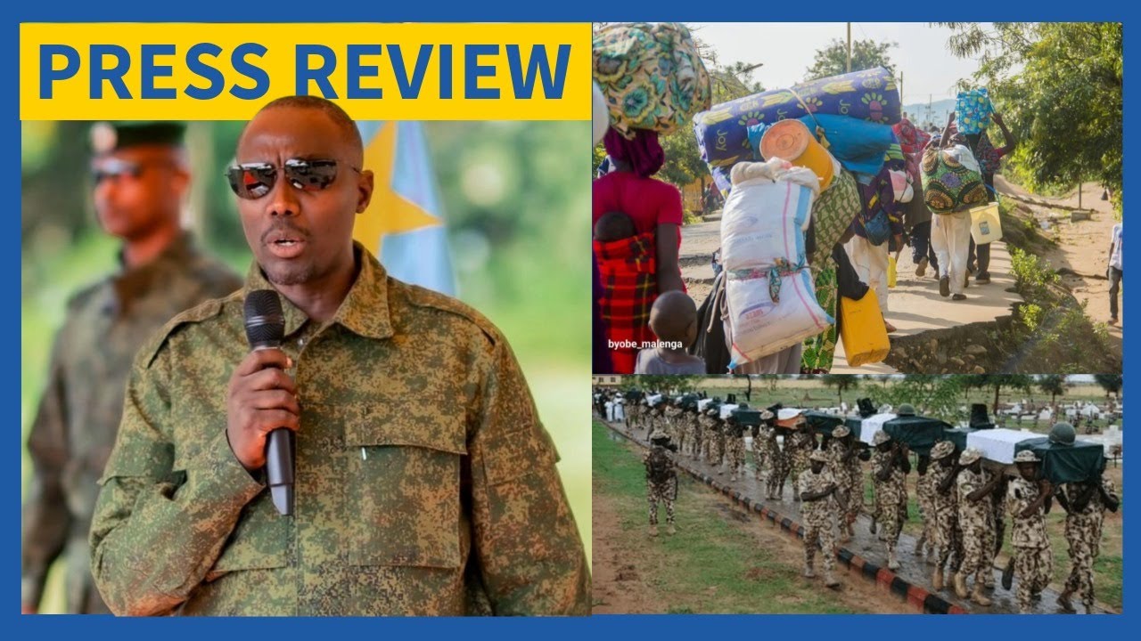 GEN MAKENGA ATANZE UBUTUMWA BUKOMEYE/ABANTU BARENGA 1000 BAMAZE GUHUNGA UVIRA NYUMA Y'UKO M23 IHVUYE