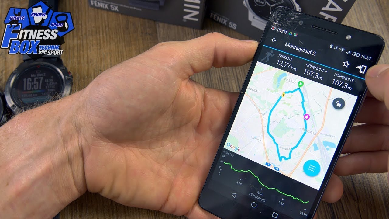 Garmin Connect App: Laufstrecke planen und auf Garmin-Uhr übertragen // Tutorial