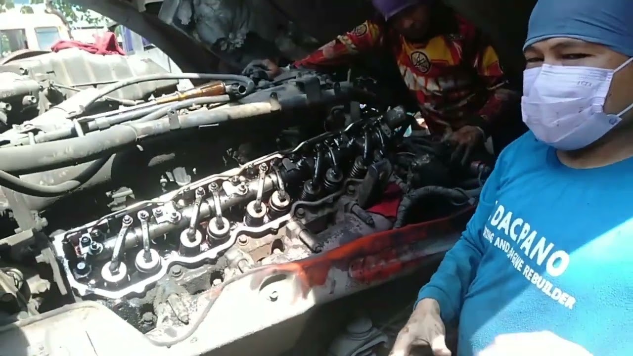 PAANO MAG TUNE UP NG V TYPE ENGINE,,,10PE1,10PD1,10PC1..