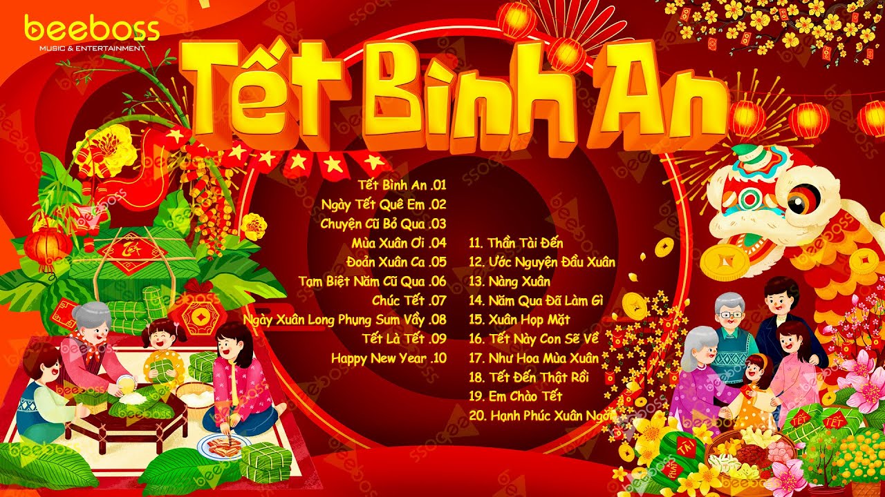 Tết Bình An, Ngày Tết Quê Em, Chuyện Cũ Bỏ Qua - Nhạc Tết 2026 Remix Mới Nhất, Nhạc Xuân Bính Ngọ