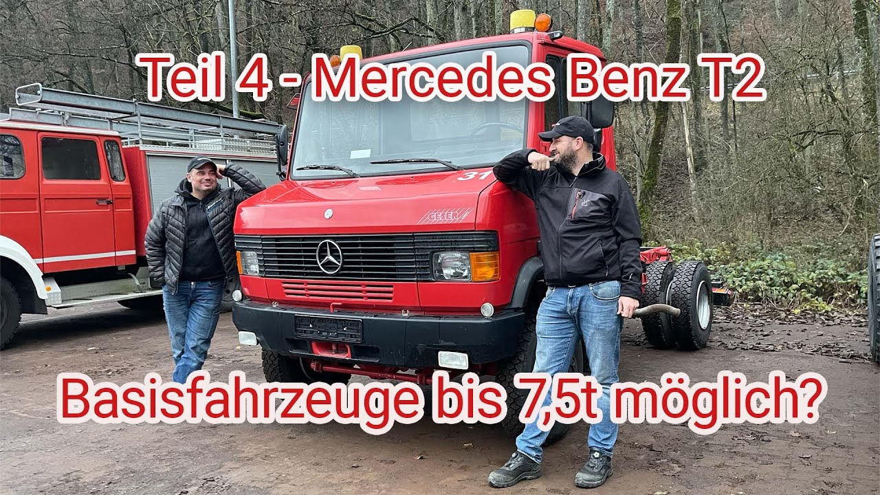Basisfahrzeuge bis 7,5t möglich? - Fahrzeugvorstellung  - Mercedes Benz T2 814. -FOR SALE-