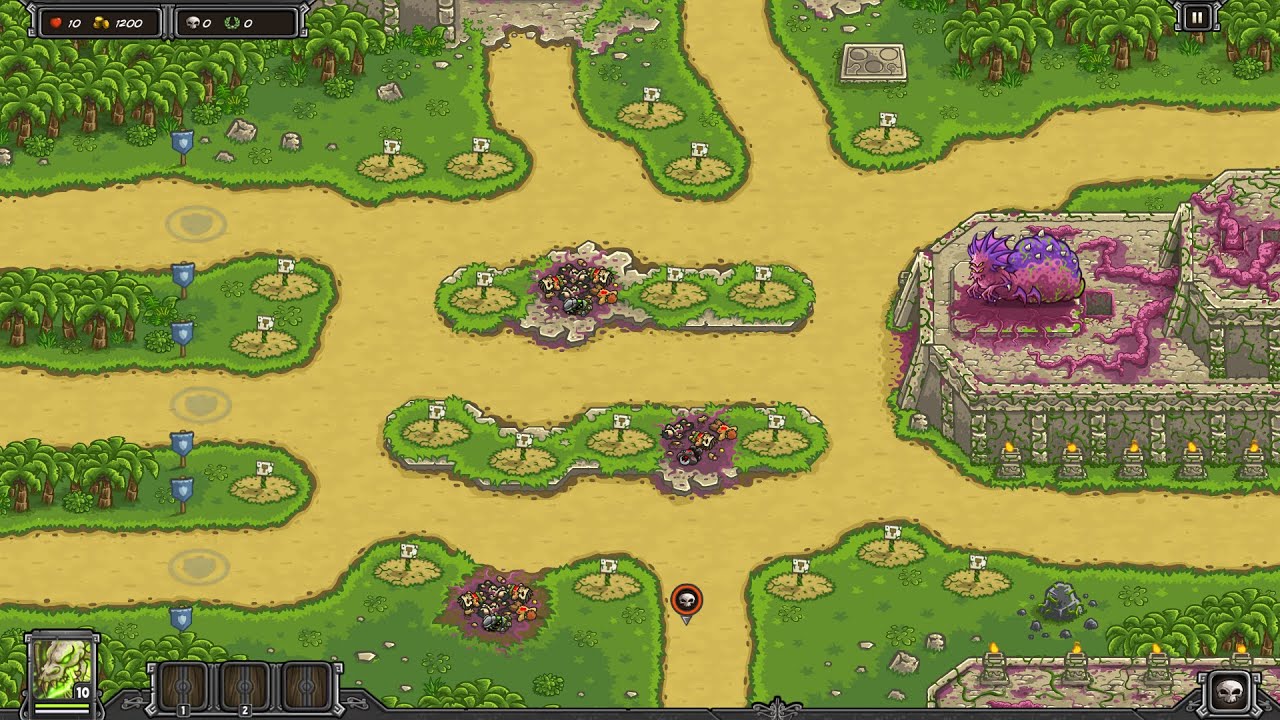 Kingdom Rush Frontiers | Temple of Evil | Wave 74