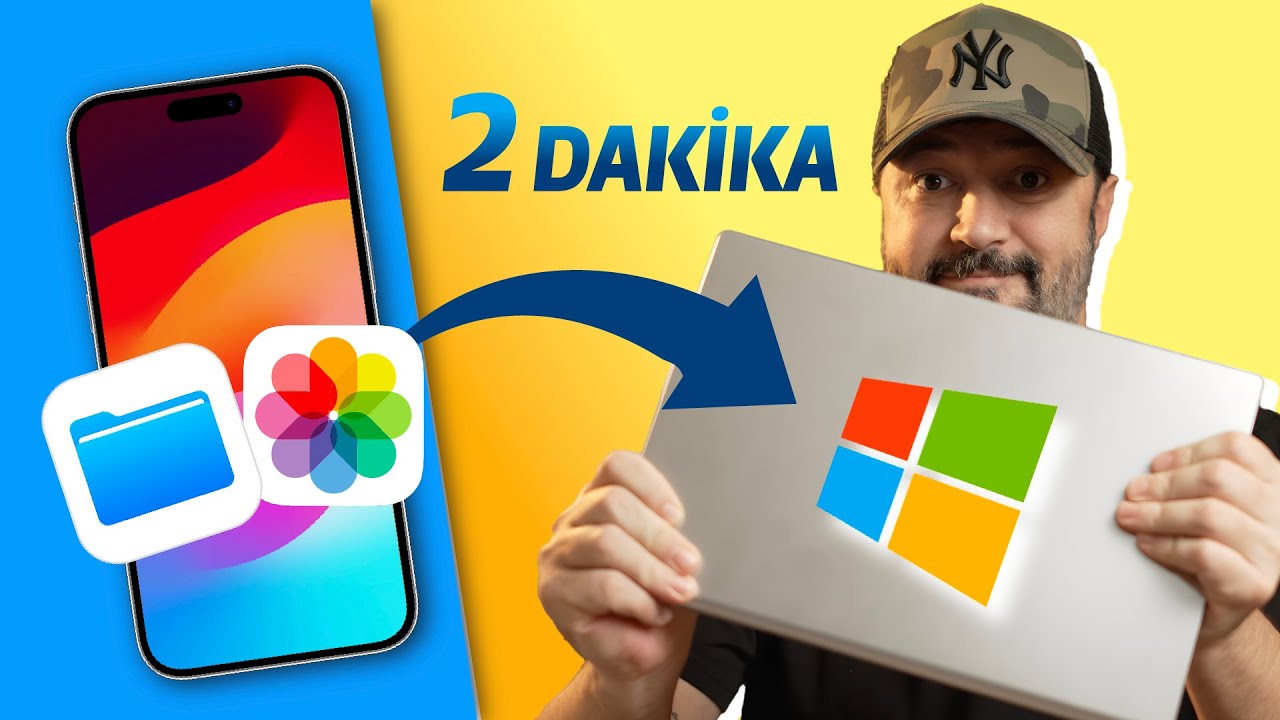 iPhone'dan Windows'a Fotoğraf ve Video Aktarma