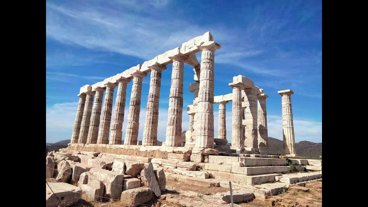 Arrivo in Grecia Atene Capo Sounion  (Set 2025)