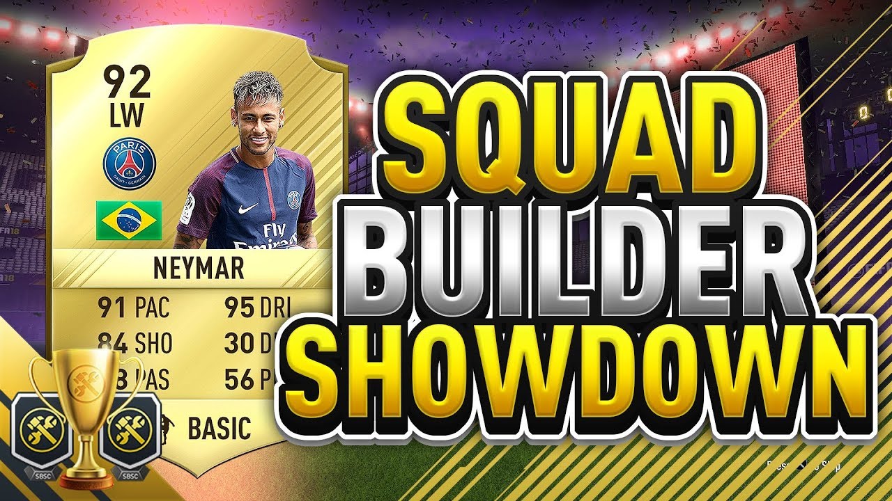 FIFA 17 | TRANSFERRED NEYMAR SQUAD BUILDER SHOWDOWN vs JACK54HD | SQUAD BUILDER SHOWDOWN CUP