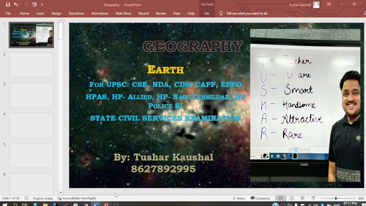 Earth's Rotation & Revolution| Season| Zones| Geography| For UPSC,CDS,NDA,HPAS@tusharkaushal