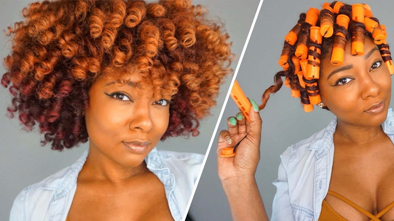 Detailed Corkscrew Perm Rod Tutorial + AM/PM Next Day Curls Routine | LA Naturals