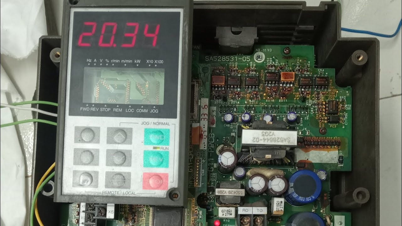 Frenic VFD Output Problem | 3 Phase Imbalance | Motor Vibrating Issue Solve