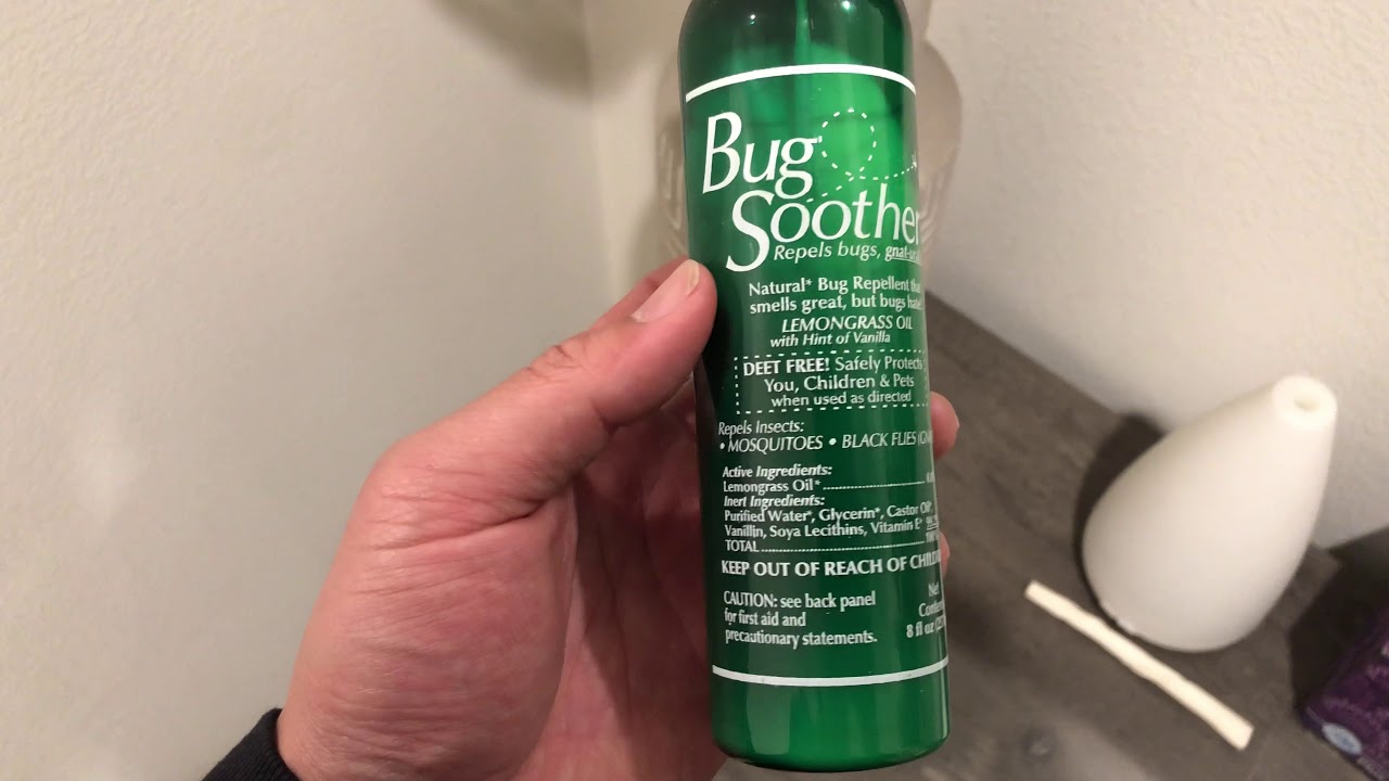 Bug Soother Spray Mosquito Repellent from Amazon