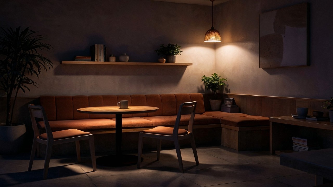 Late Night in the Corner Booth, Quiet Coffee Lo-Fi ☕