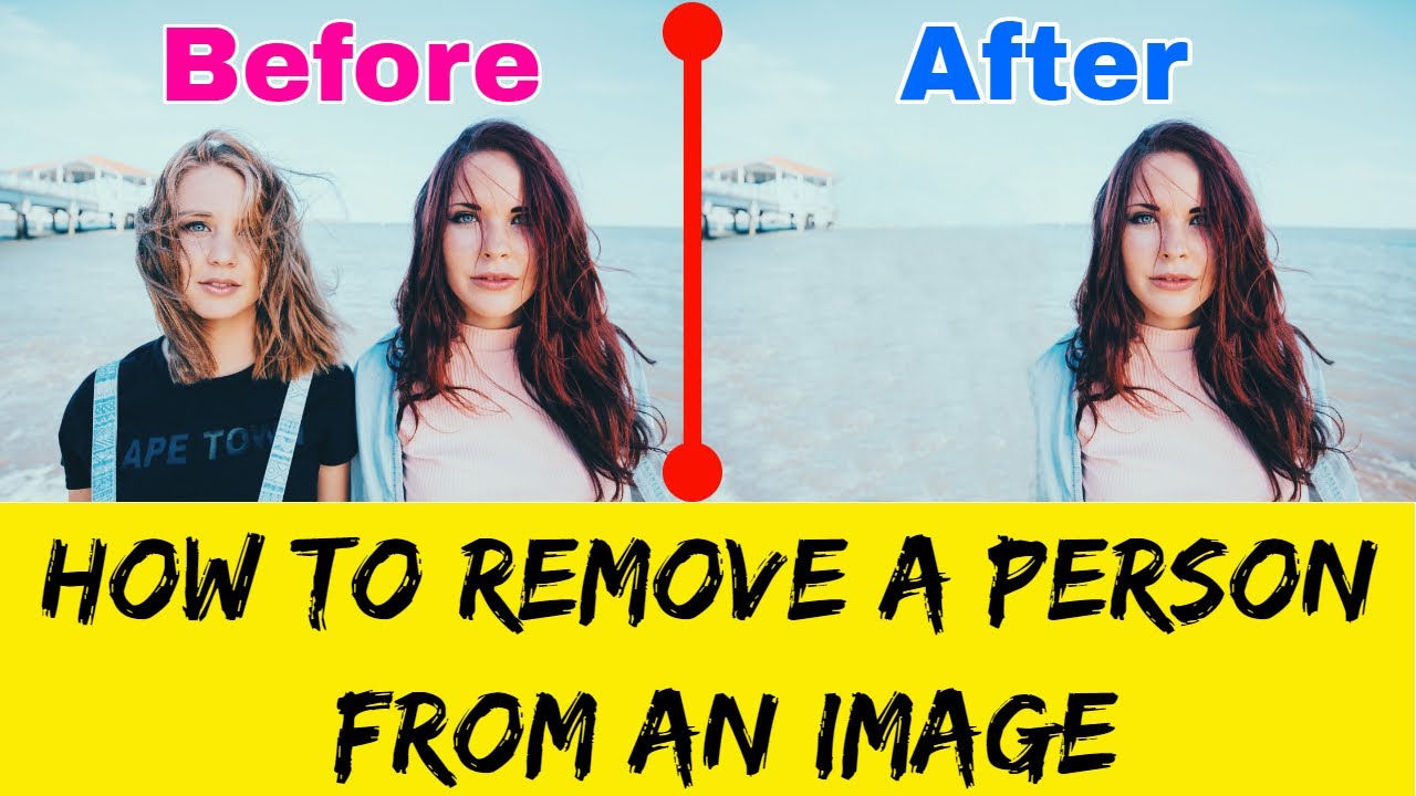 How to Remove a Person from an Image || Paint.net