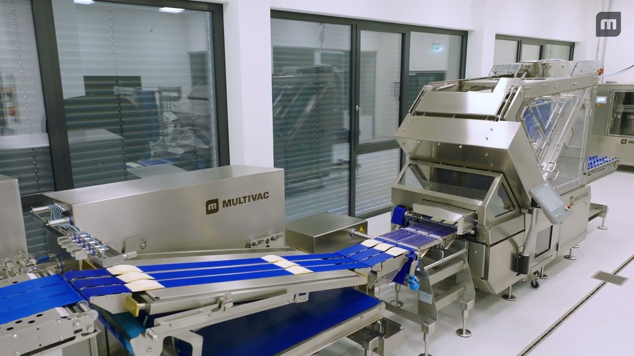MULTIVAC Advanced Series Slicer - Line Solution for Slicing and Packaging Cheese Products