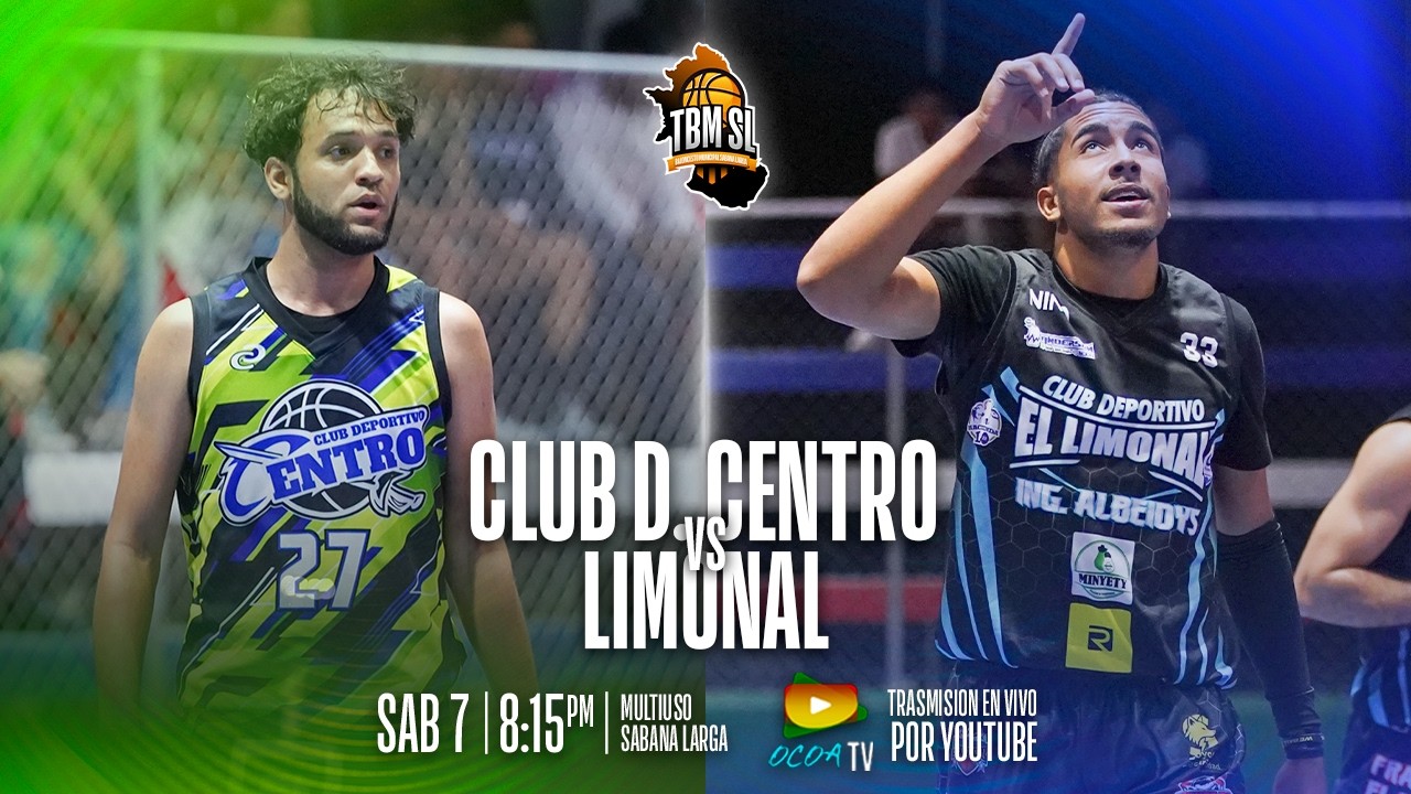 TBM SABANA LARGA, SEPTIMO JUEGO, SERIE REGULAR LIMONAL VS CLUB D. CENTRO
