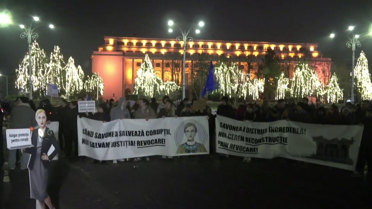 Protestul &bdquo;Justiție, nu corupție!&rdquo; &icirc;n Piața Victoriei