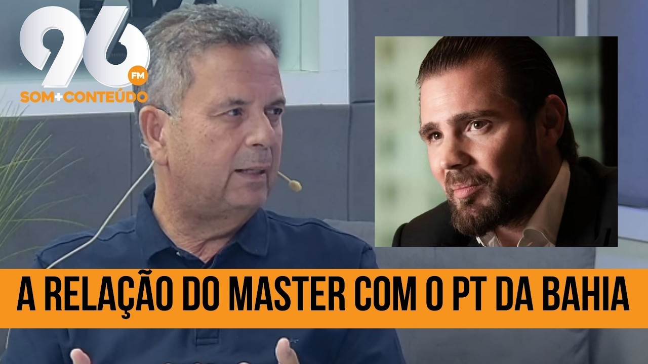 PT DA BAHIA FOI RESPONSÁVEL PELO BANCO MASTER, APONTA ROGÉRIO MARINHO
