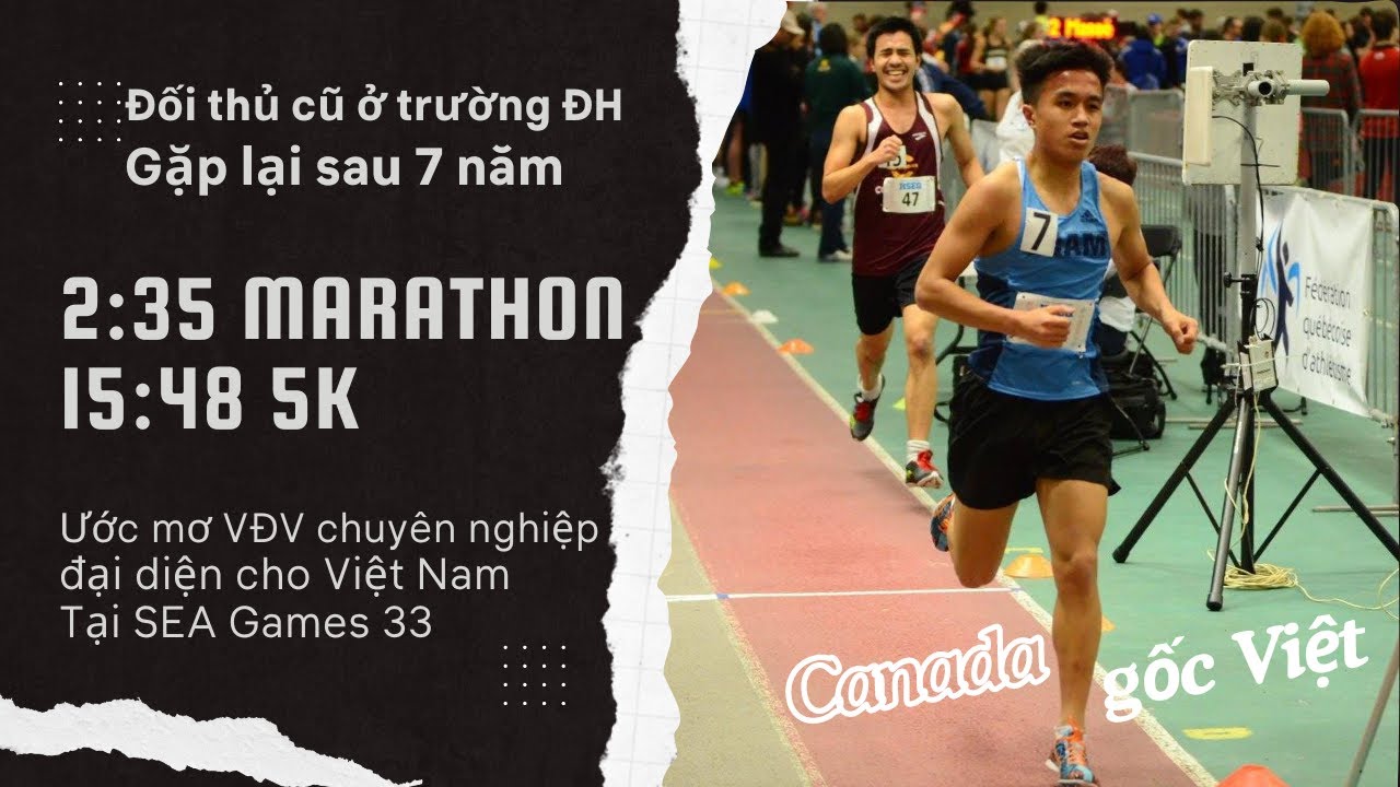 Interval Training with 2:35 Vietnamese-Canadian Marathoner | Nguyễn Việt Nam