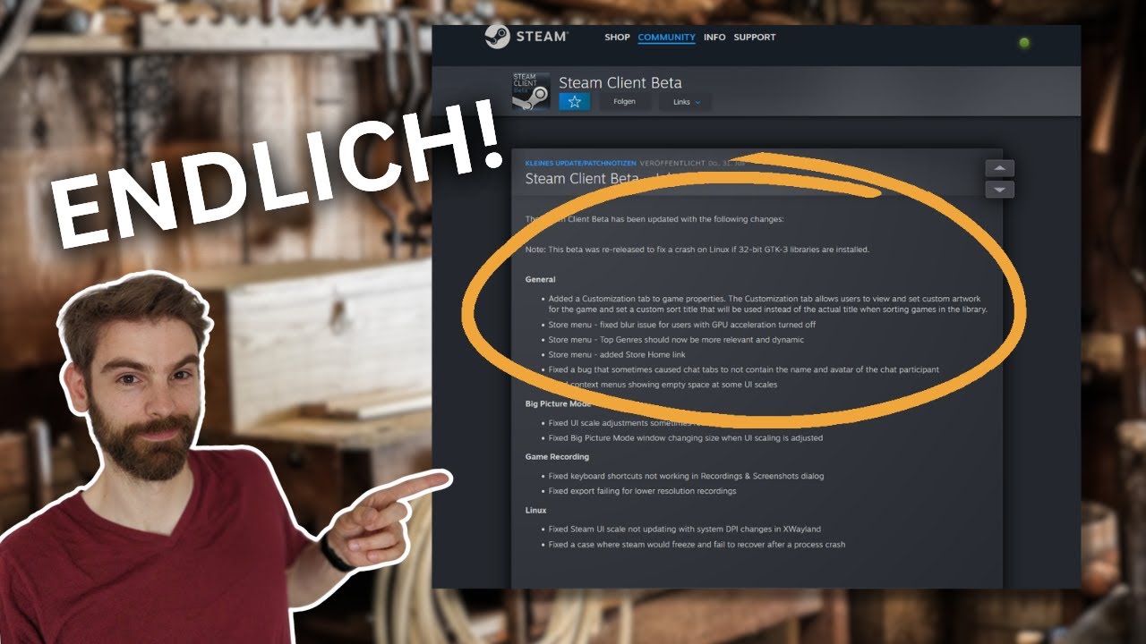 Steam bekommt lang ersehnte QoL Updates!