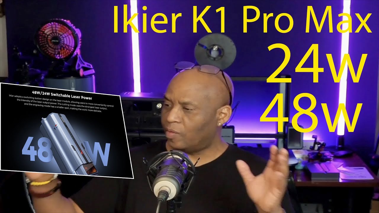 Ikier K1 Pro Max 48W first look
