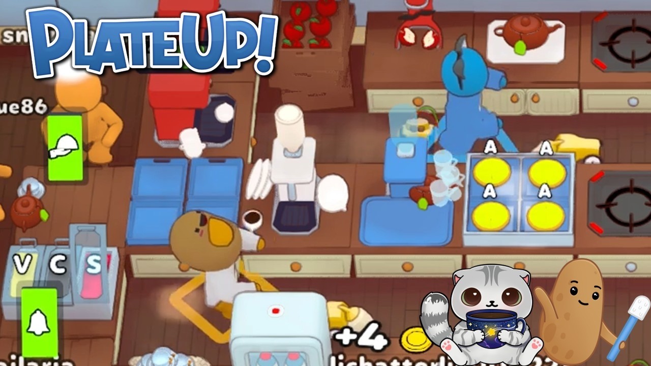 Bean Keeper! Duo Coffee and Cake Food Card Challenge with caffeinated! PlateUp!
