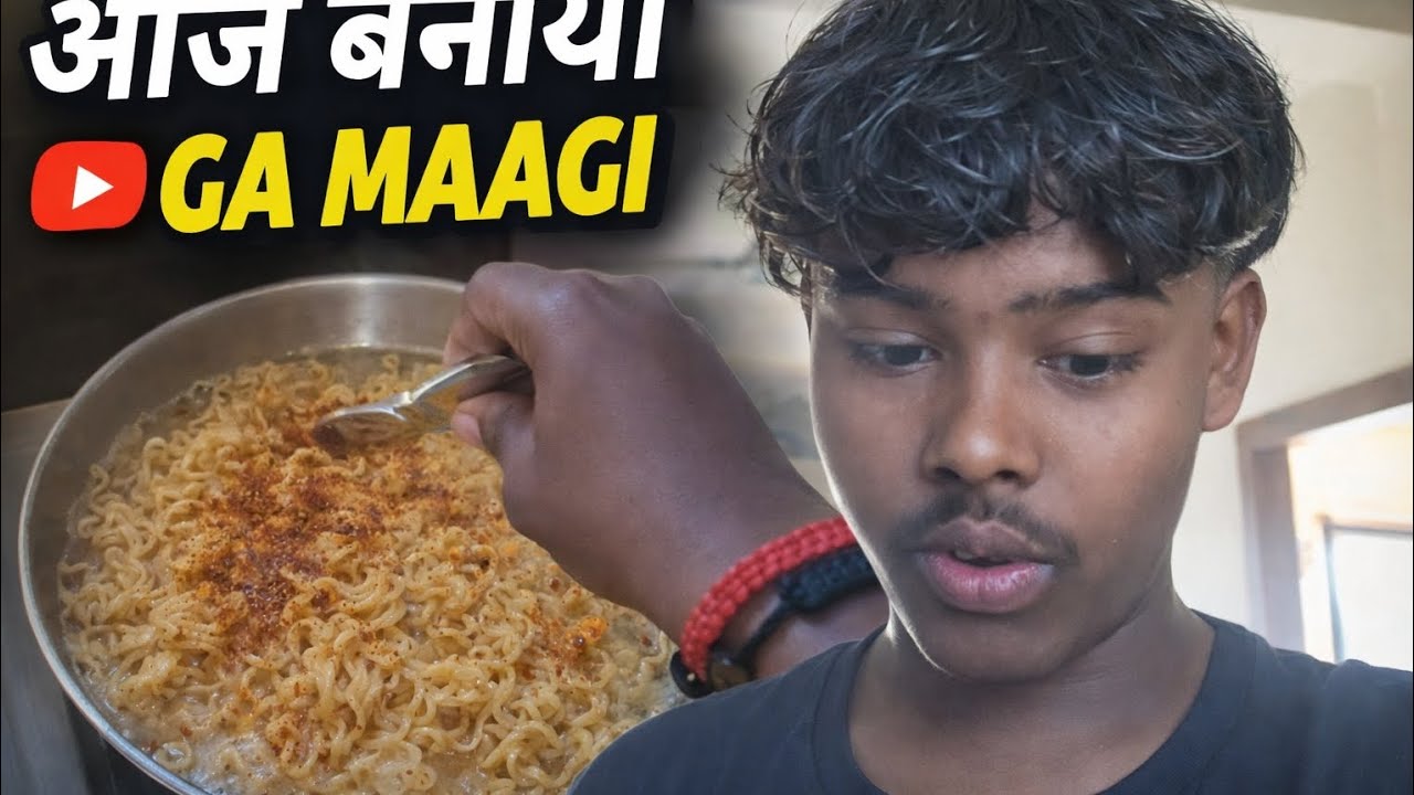 aaj hamne banaya katharnak maagi #viralfoodvlog