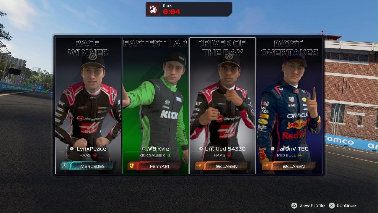 F1 25 - Australia - League Race
