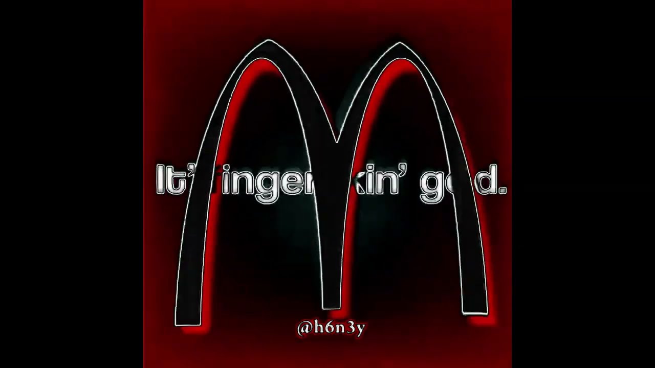 McDonald's It's Finger Lickin Good Meme Sony Vegas Effects 4
