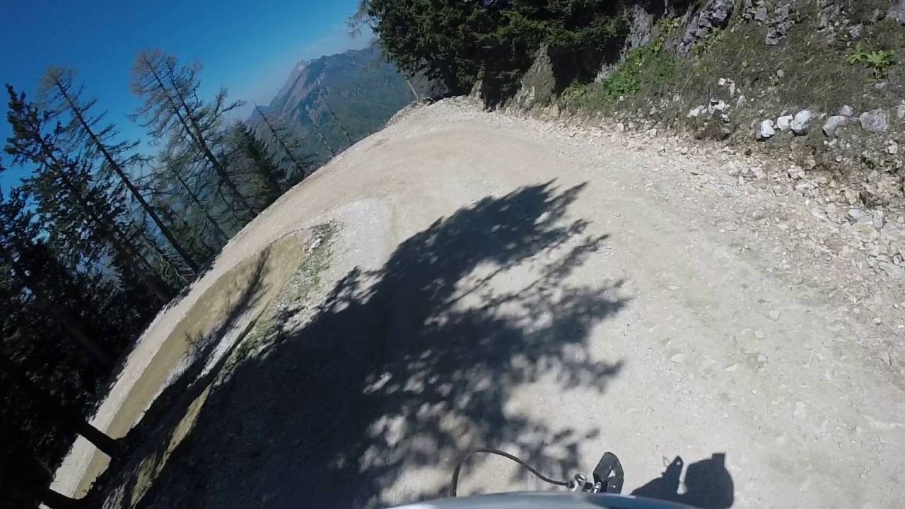 SHORT VIDEO OF SOME GRAVEL ROAD ON SKI SLOPES KRVAVEC