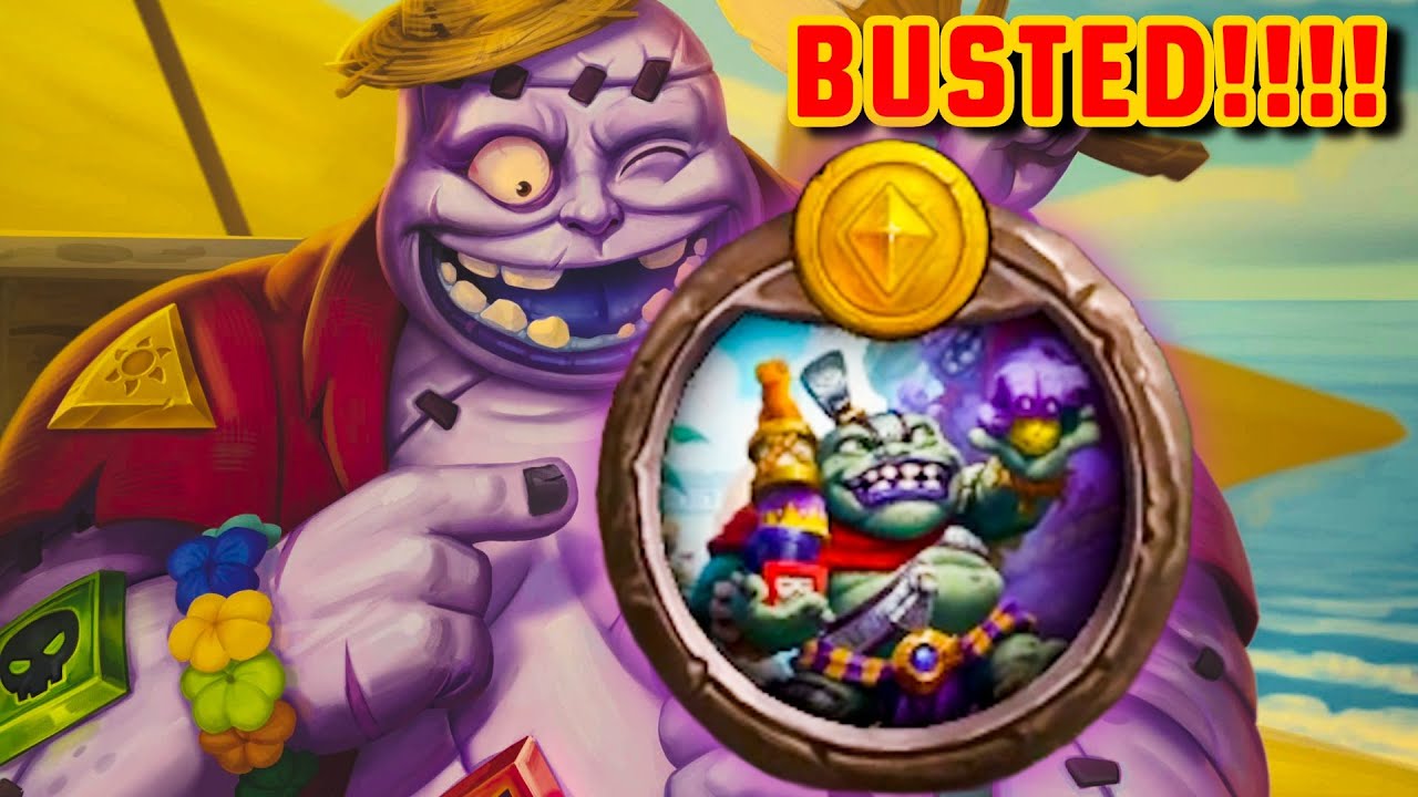 Buttons Buddy except I got GOOD cards!!! | Hearthstone Battlegrounds