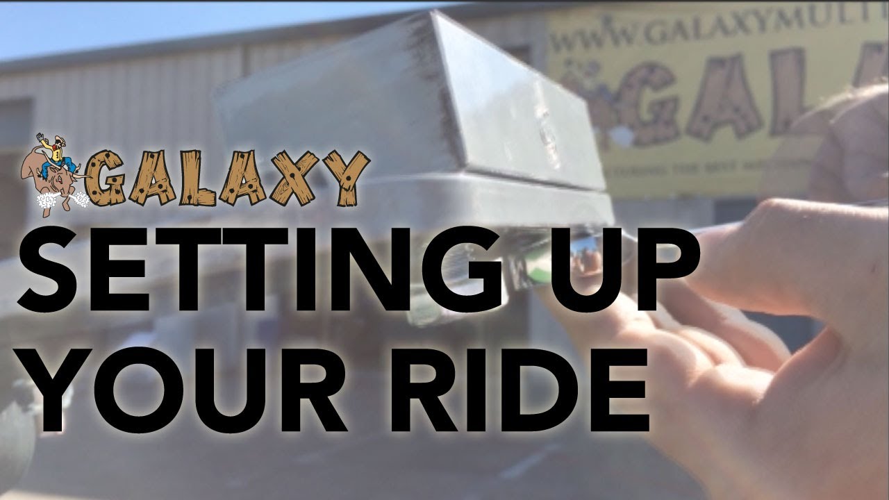 How to set up and operate your Galaxy Multi Ride mechanical bull