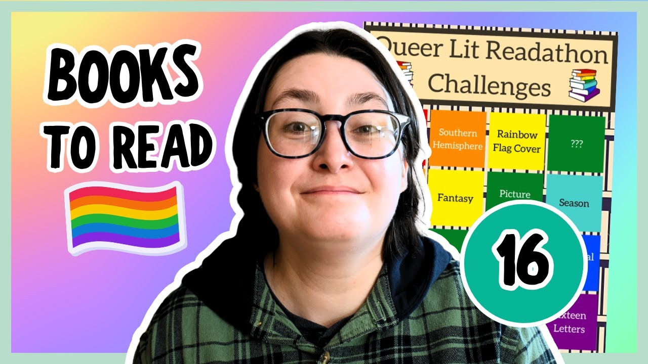 Queer Lit Readathon Round 16 Book Recommendations & My Hopefuls! 📚 🌈