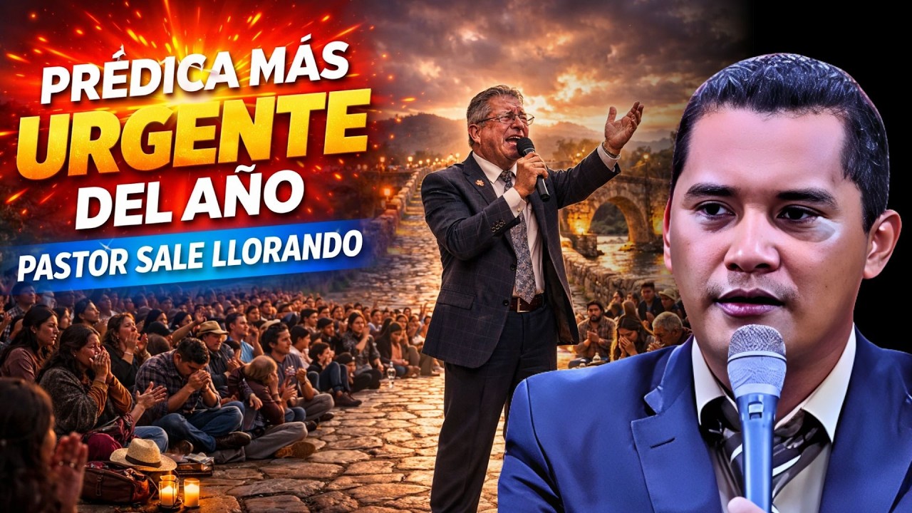 ESTA PRÉDICA IMPACTANTE  HACE LLORAR A PASTORES
