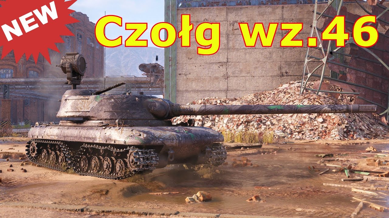 World of Tanks Czołg Pancernik wz.46 - New Polish Heavy Tank – Roaring Across the Battlefield!