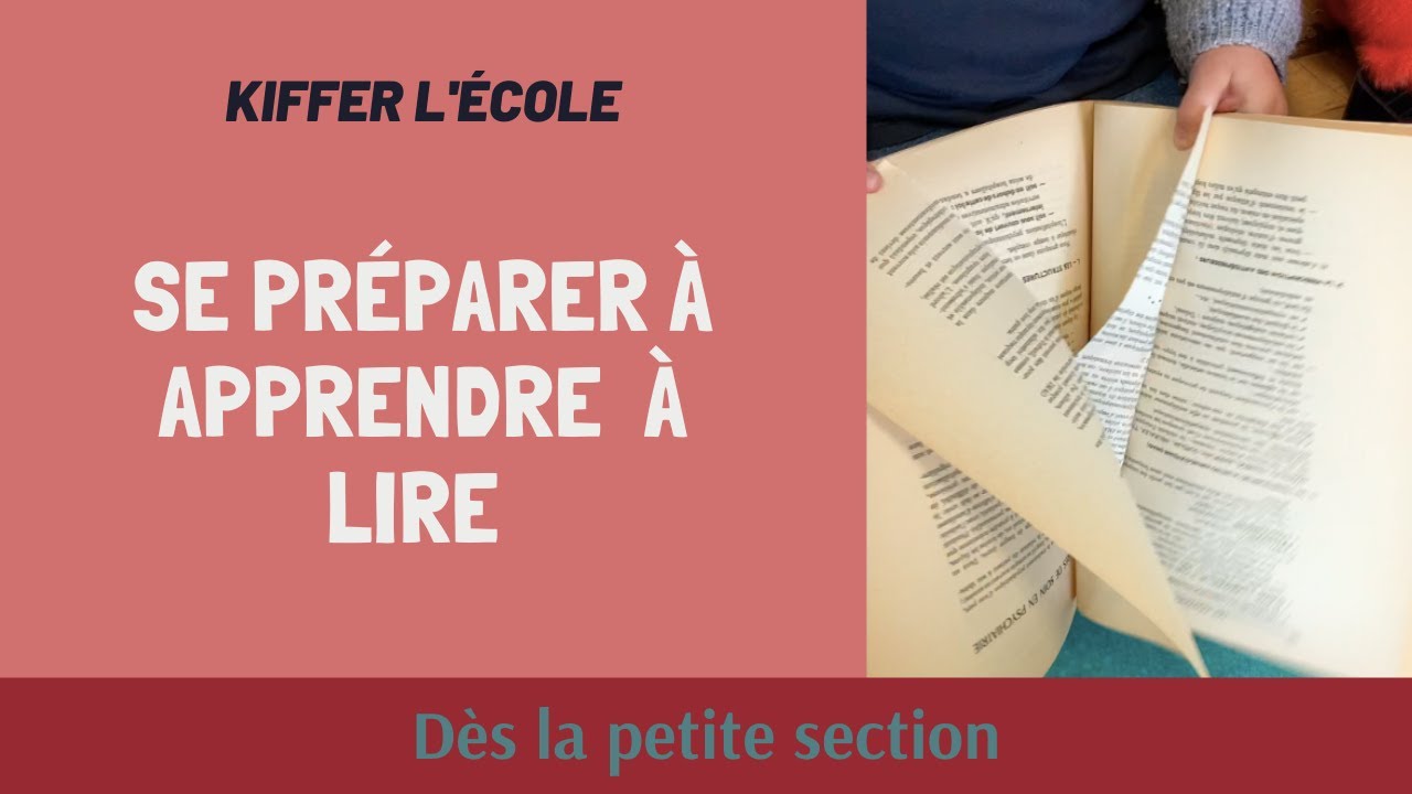 Le langage écrit à la maternelle. Apprendre à lire.