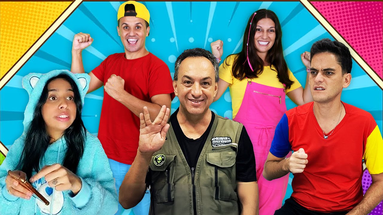 3 V&Iacute;DEOS ENGRA&Ccedil;ADOS | BAGUN&Ccedil;A E DIVERS&Atilde;O NA ESCOLA DIVERTIDA COM RAPHA E MANDY
