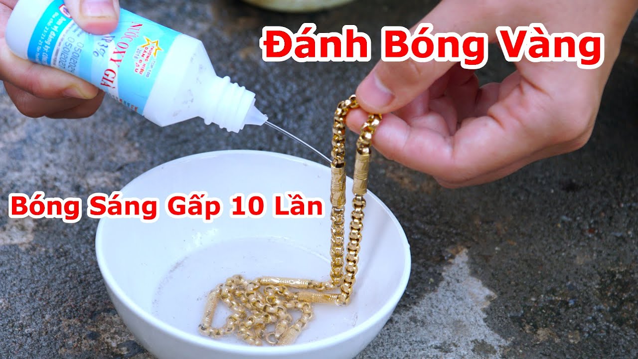 Cách Làm Cho Vàng Bạc Sáng Bóng Gấp 10 Lần Không Cần Ra Thợ / Mẹo Đánh Bóng Vàng Bạc Cũ Ố Bám Dơ