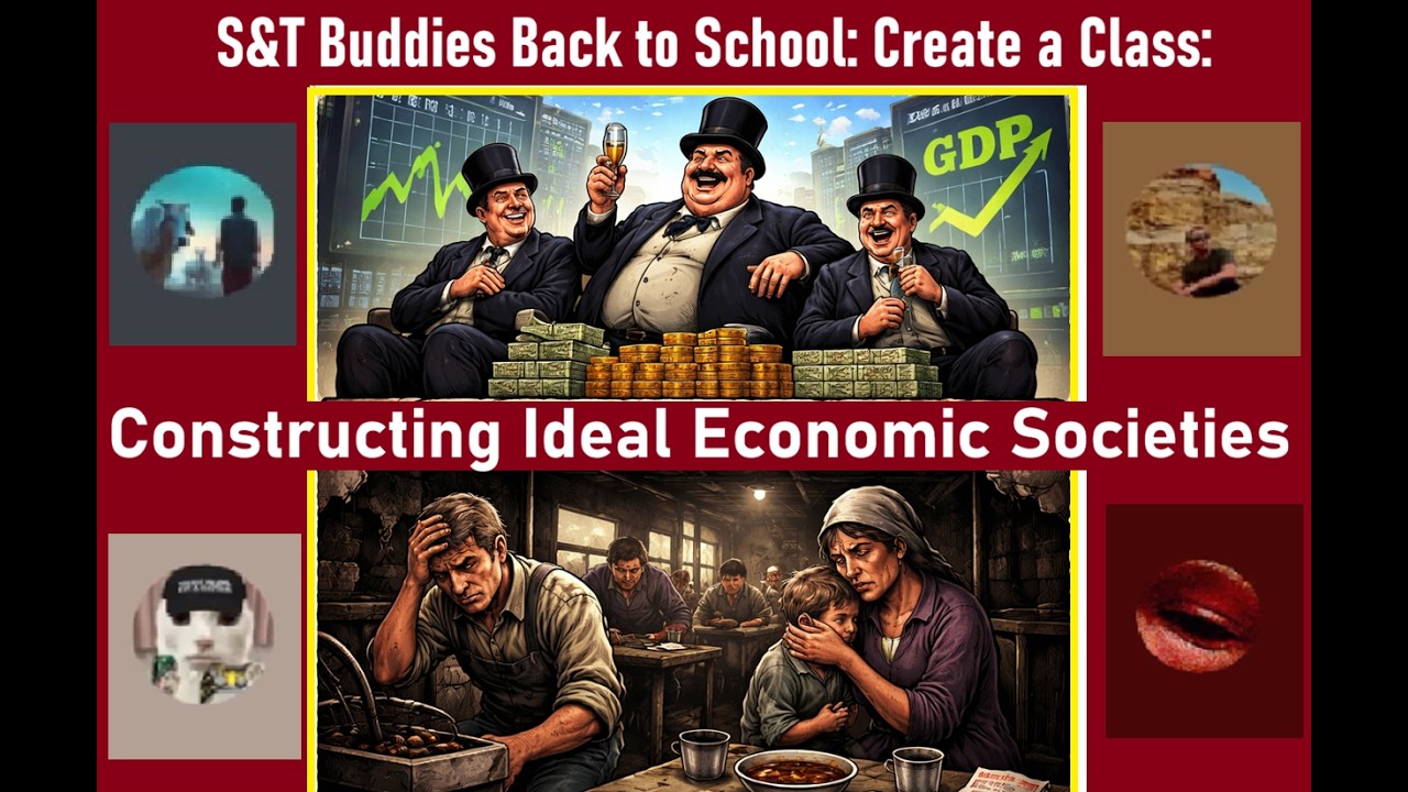 S&T Buddies Back to School: Create a Class - Constructing Ideal Economic Societies