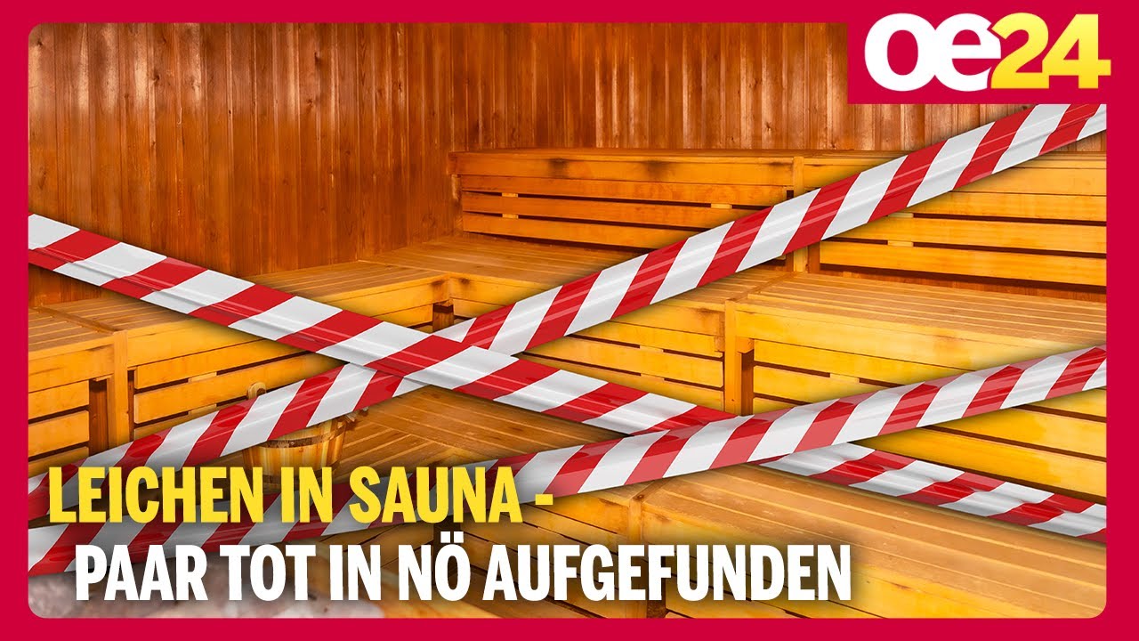Leichen in Sauna - Paar tot in NÖ aufgefunden