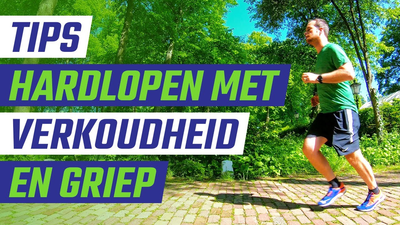 Hardlopen met verkoudheid of griep? Doe je daar goed aan?