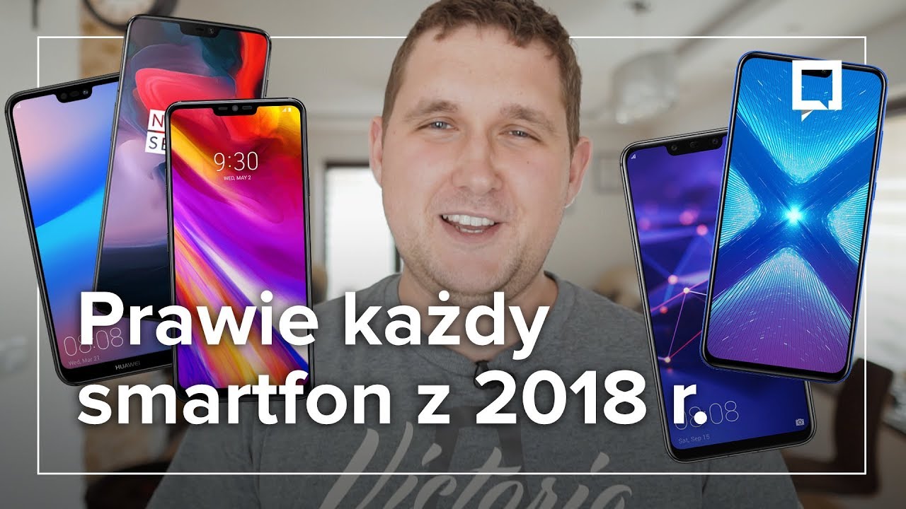 Recenzja (prawie) KAŻDEGO SMARTFONA z 2018 roku 📱